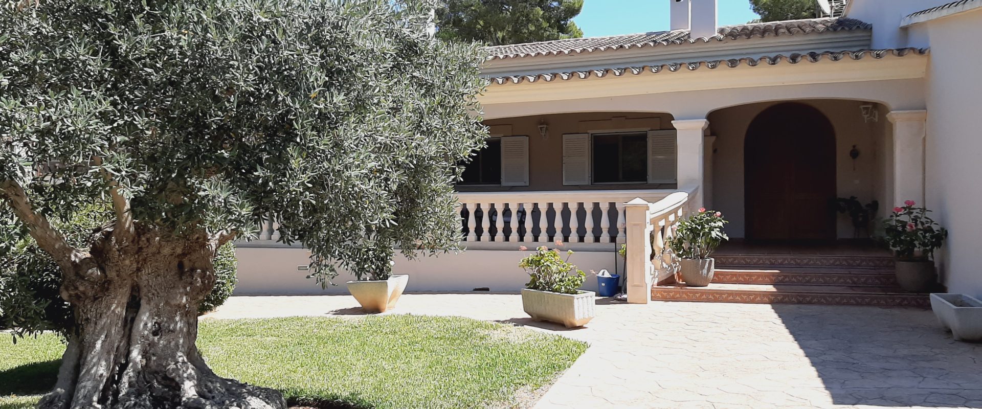 Villa on the beach Santa Ponca