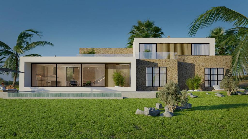 Modern luxury villa golf course Son Gual