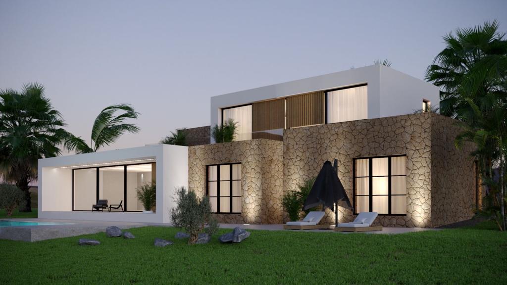 Modern luxury villa golf course Son Gual