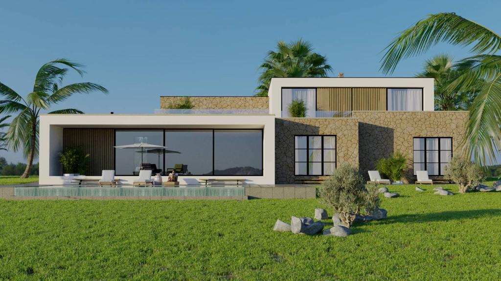 Modern luxury villa golf course Son Gual