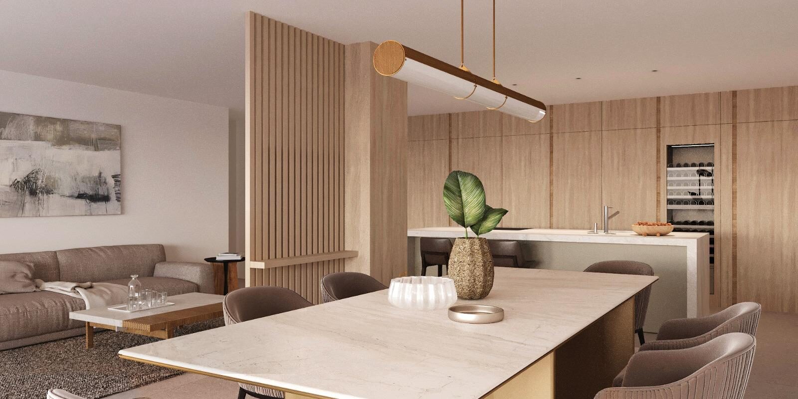 Apartment with  sea views on the first line in Portals