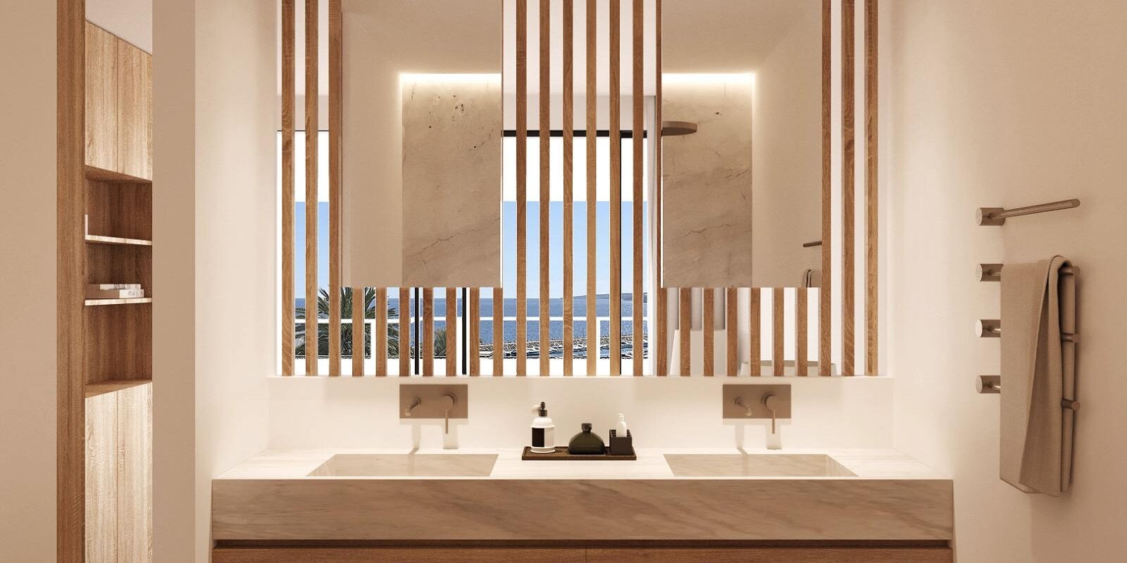 Apartment with  sea views on the first line in Portals