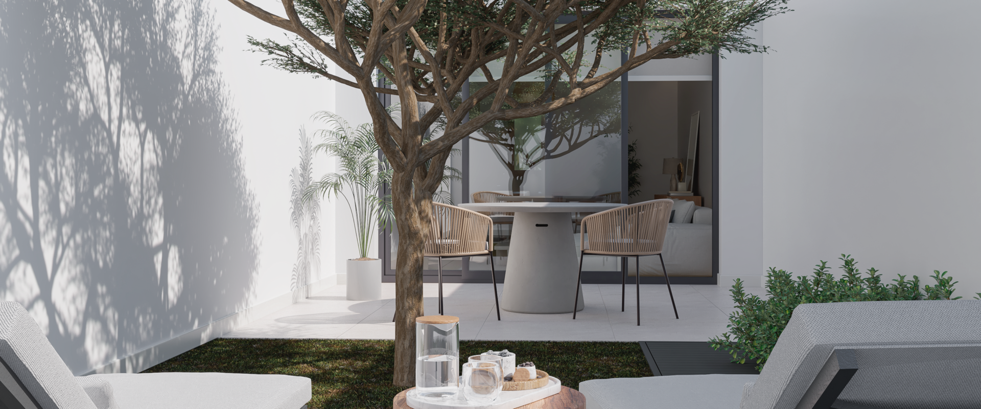 Ground-floor apartment with terrace in Palma