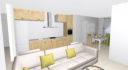 Ground-floor apartment  with a private terrace