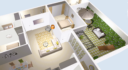 Ground-floor apartment  with a private terrace