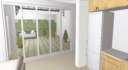 Ground-floor apartment  with a private terrace