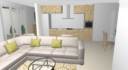 Ground-floor apartment  with a private terrace