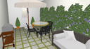 Ground-floor apartment  with a private terrace