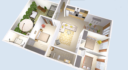 Ground-floor apartment  with a private terrace