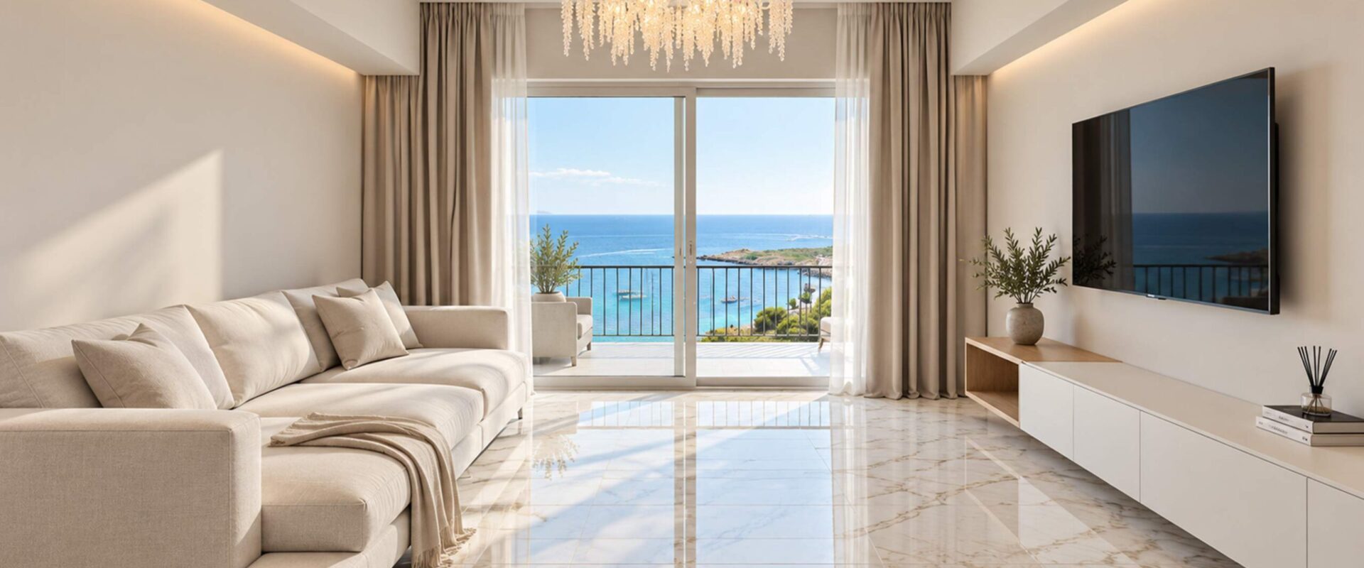Renovated Seafront Apartment in Illetas